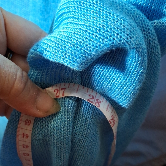 J. Jill Sky Blue Women's Cardigan (Can100) - Picture 4 of 5